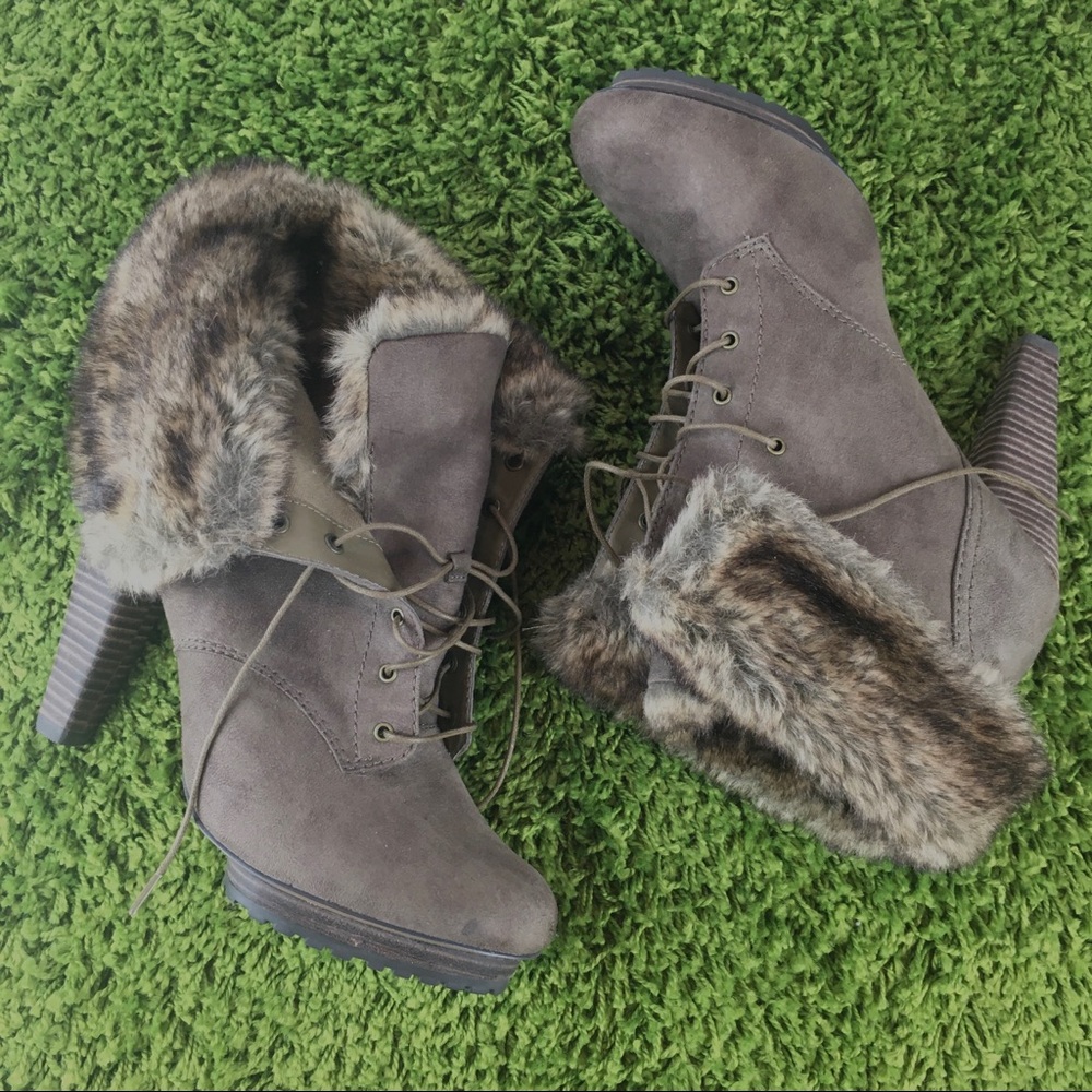 ASOS Faux Fur Boots